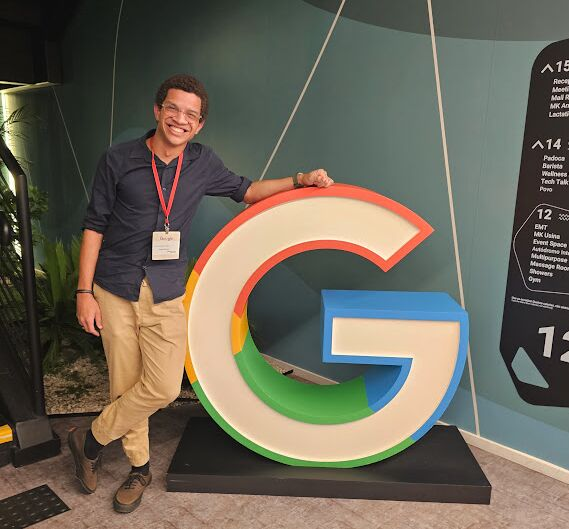 Participação no encontro no escritório do Google em São Paulo